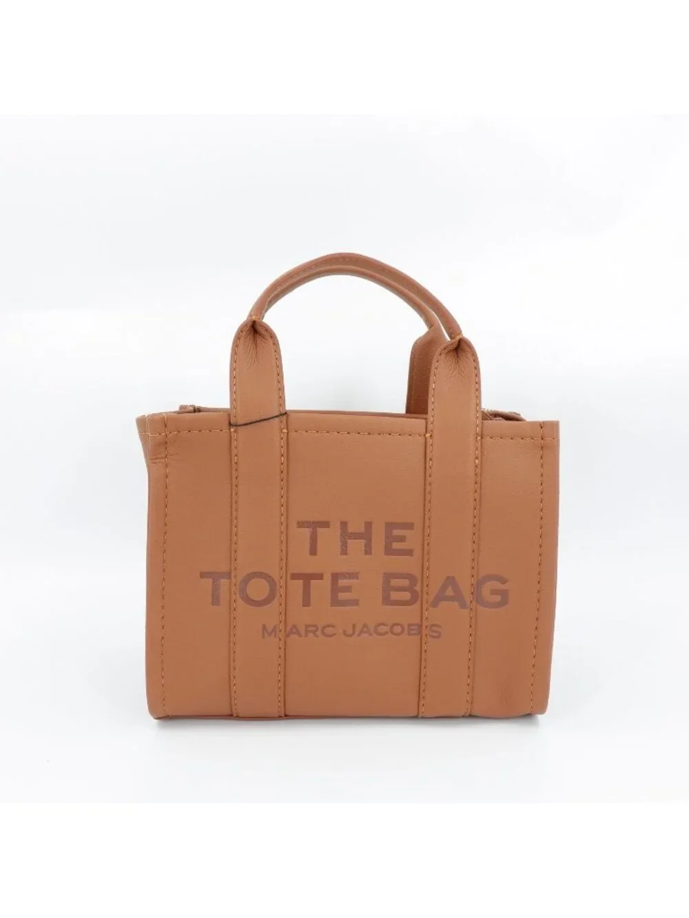 Marc Jacobs Women's The Small Leather Tote Bag Brown OS